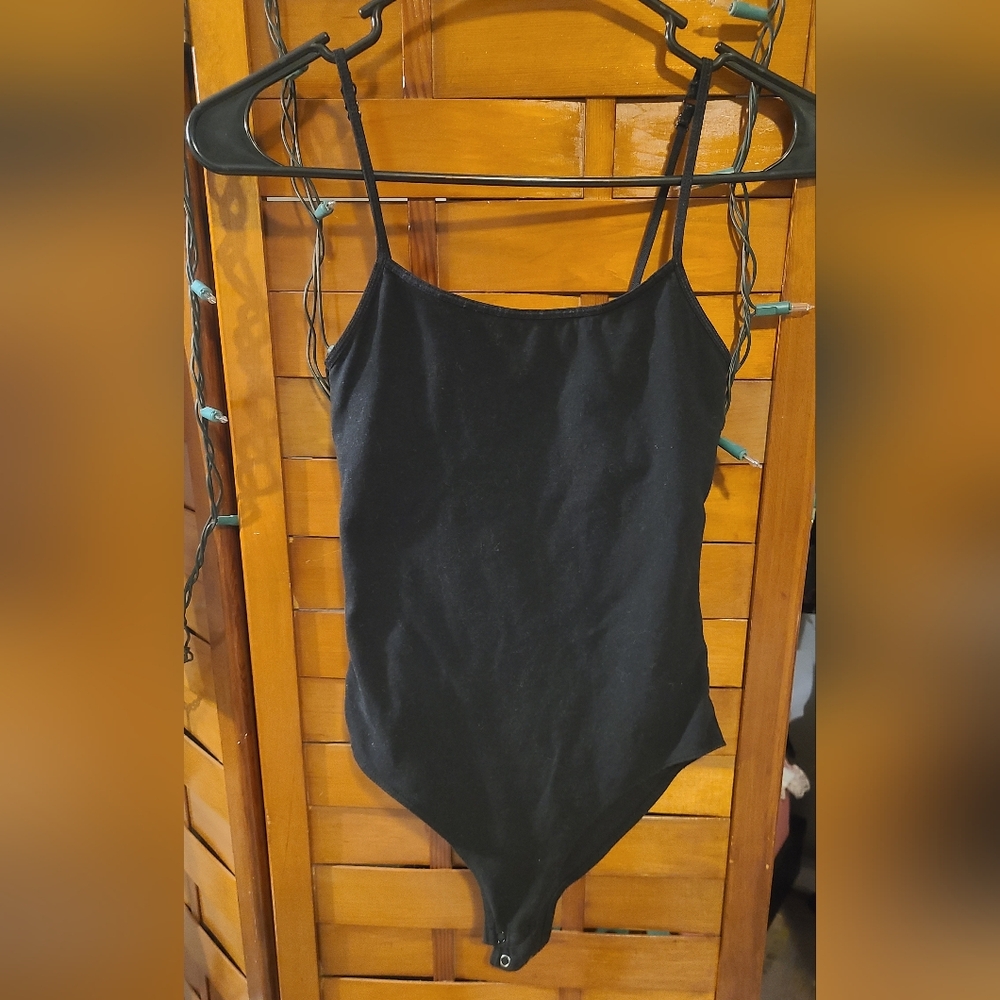 5/$30 Aeropostale Spaghetti Strap Tank Bodysuit Leotard w/ Snaps